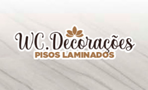 Logo: WC Decorações.